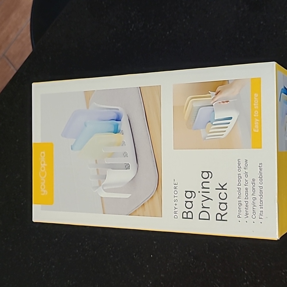 Food Bag Drying Rack